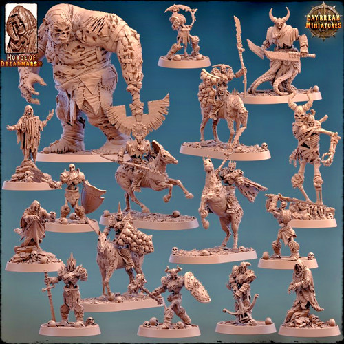 Untote zombies 28mm - untote,