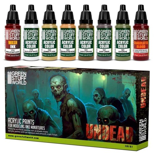 Farbset untote airbrush - -,