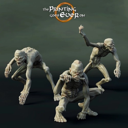Untote ghoule figuren - -, 28mm